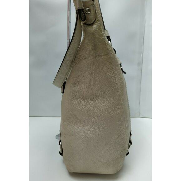 Coach Alexandra Ivory Leather Convertible Zipper Closure Crossbody Shoulder Bag - Picture 4 of 12